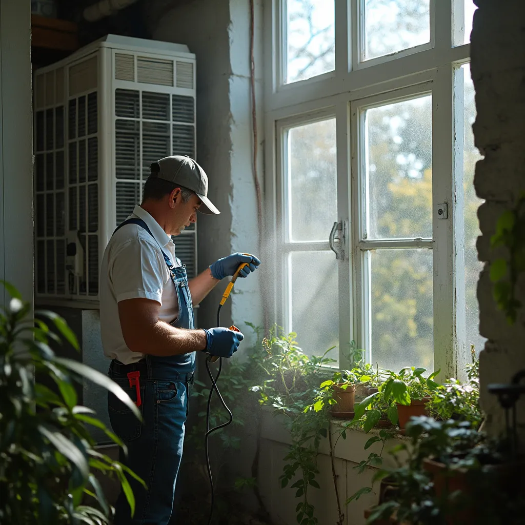 Čistenie ventilácie v kancelárskej budove